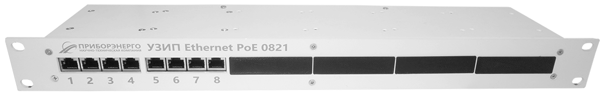 УЗИП Ethernet PoE 19" 0821