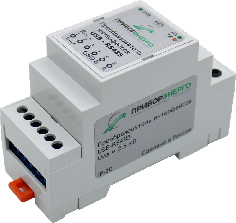 Преобразователь интерфейса USB-RS485 Преобразователь интерфейса USB-RS485