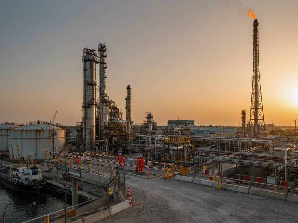 Барьеры искрозащиты для нефтеперерабатывающих и портовых объектов под Санкт-Петербургом