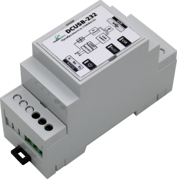 Преобразователь интерфейса USB-RS232 DCUSB-232 Преобразователь интерфейса USB-RS232 DCUSB-232