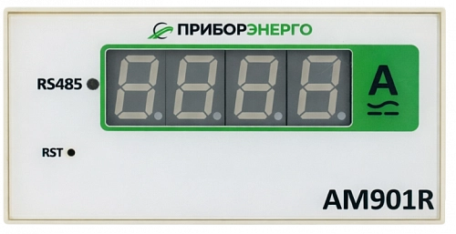 Индикатор тока цифровой с интерфейсом связи RS485 AM901R купить в интернет-магазине ООО «НТК Приборэнерго»