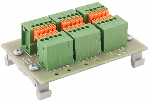 Разветвитель интерфейса RS-485/422 ПР-6 DIN IP00 купить в интернет-магазине ООО «НТК Приборэнерго»