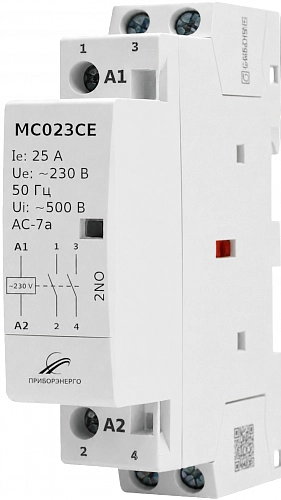 Контактор модульный MC023CЕ купить в интернет-магазине ООО «НТК Приборэнерго»