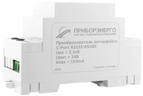 Преобразователь интерфейсов RS232-RS485 (Исполнение 24В) купить в интернет-магазине ООО «НТК Приборэнерго»"