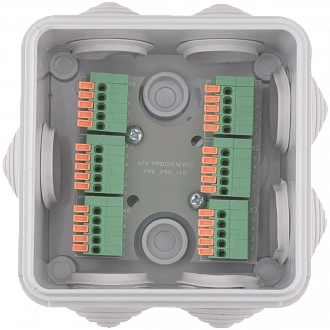 Разветвители интерфейса ПР-6СР IP55 RS-485 с установленными терминаторами 120 Ом. купить в интернет-магазине ООО «НТК Приборэнерго»