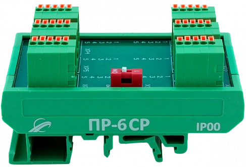 Разветвитель интерфейса RS-485 ПР-6СР IP00 купить в интернет-магазине ООО «НТК Приборэнерго»