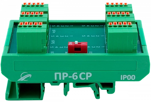 Разветвитель интерфейса RS-485 ПР-6СР IP00 купить в интернет-магазине ООО «НТК Приборэнерго»