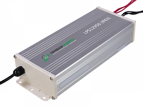 Светодиодный блок питания LPS12V50 (IP63) купить в интернет-магазине ООО «НТК Приборэнерго»