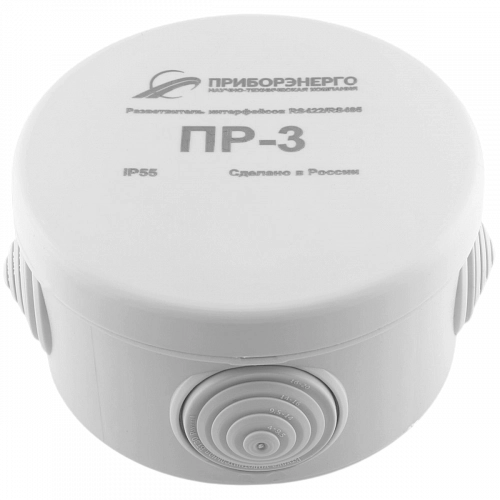 Разветвитель интерфейса RS-485/422 ПР-3 IP55 купить в интернет-магазине ООО «НТК Приборэнерго»