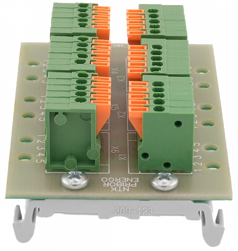 Разветвитель интерфейса RS-485/422 ПР-6 DIN IP00 купить в интернет-магазине ООО «НТК Приборэнерго»