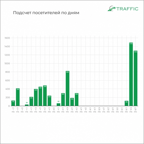 Счетчик посетителей TRAFFIC 1D mini купить в интернет-магазине ООО «НТК Приборэнерго»