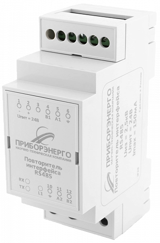 Повторитель интерфейса RS485 (Исполнение 24В) купить в интернет-магазине ООО «НТК Приборэнерго»