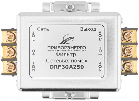 Фильтр сетевых помех DRF30A250 купить в интернет-магазине ООО «НТК Приборэнерго»