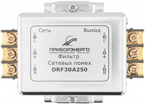 Фильтр сетевых помех DRF30A250 купить в интернет-магазине ООО «НТК Приборэнерго»