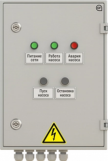 Шкаф управления насосам ШУН-ПП-1-1,5 купить в интернет-магазине ООО «НТК Приборэнерго»