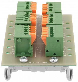 Разветвитель интерфейса RS-485/422 ПР-6 DIN IP00 купить в интернет-магазине ООО «НТК Приборэнерго»