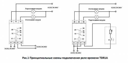 Реле времени TDR1A купить в интернет-магазине ООО «НТК Приборэнерго»