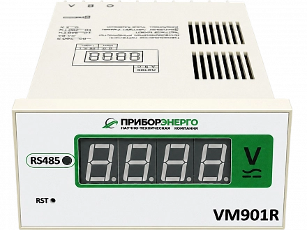 Индикатор напряжения цифровой с интерфейсом связи RS485 VM901R купить в интернет-магазине ООО «НТК Приборэнерго»