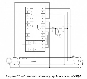 Устройство защиты трехфазного асинхронного электродвигателя УЗД-3 купить в интернет-магазине ООО «НТК Приборэнерго»